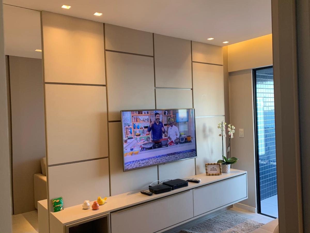Luxo 1406 - Quarto E Sala Com Varanda Frente Mar Ponta Verde Масейо Экстерьер фото