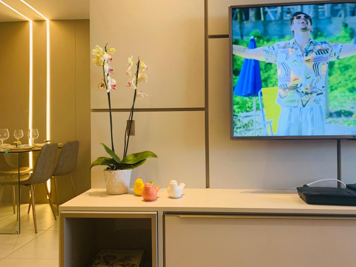 Luxo 1406 - Quarto E Sala Com Varanda Frente Mar Ponta Verde Масейо Экстерьер фото