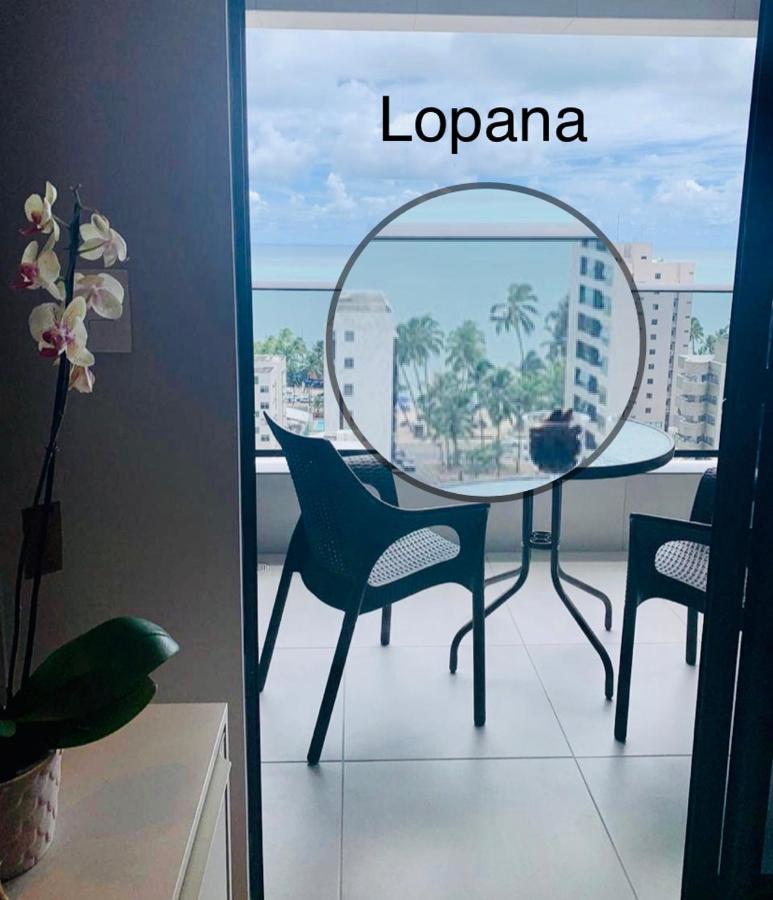 Luxo 1406 - Quarto E Sala Com Varanda Frente Mar Ponta Verde Масейо Экстерьер фото