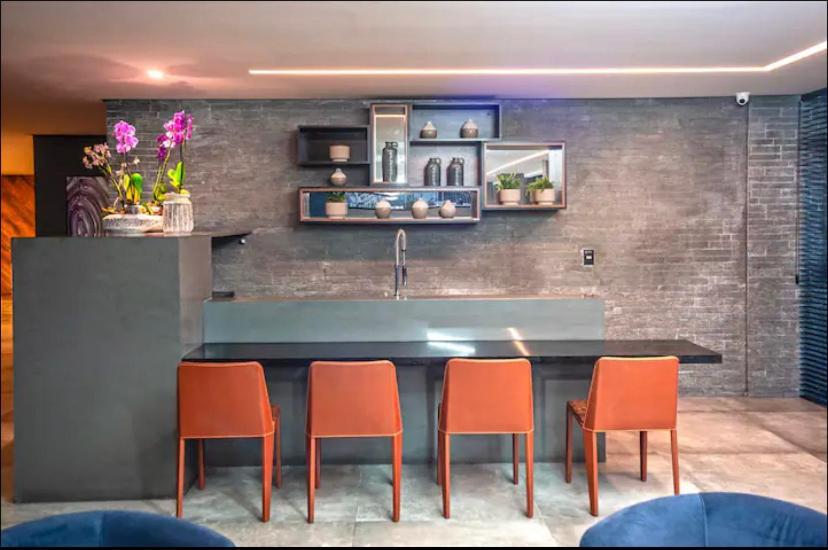 Luxo 1406 - Quarto E Sala Com Varanda Frente Mar Ponta Verde Масейо Экстерьер фото